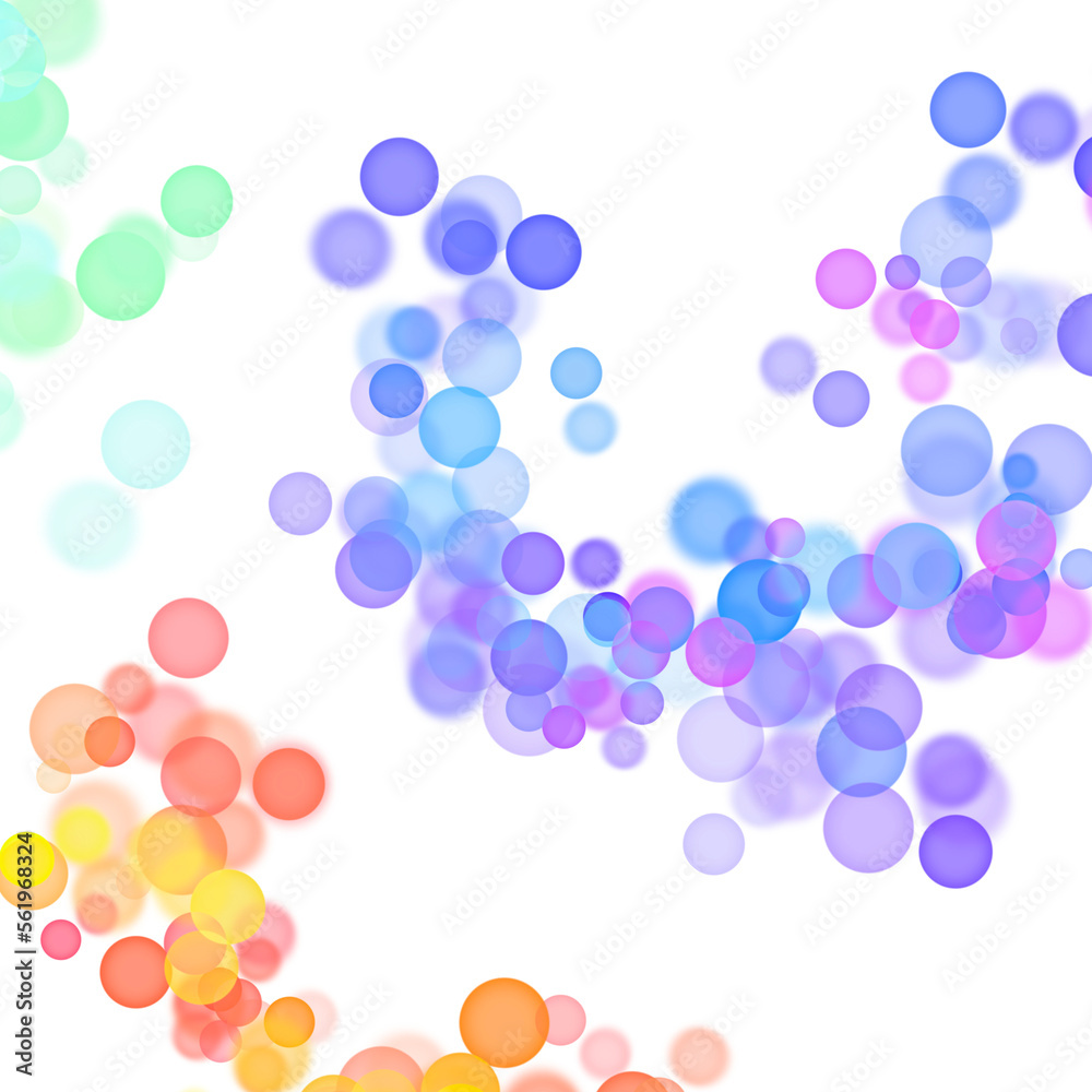 abstract background with bubbles or bokeh lights