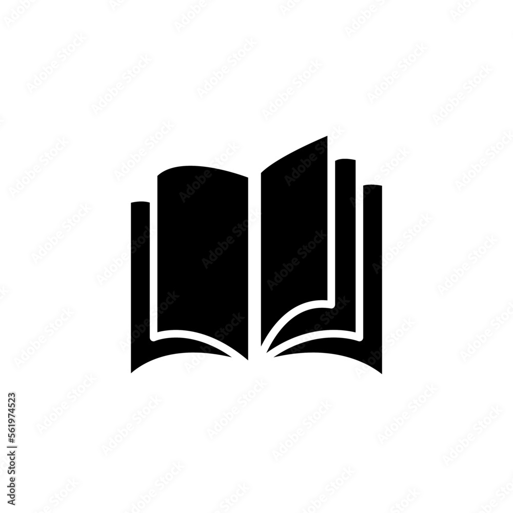 book icon vector template design collections flat trendy