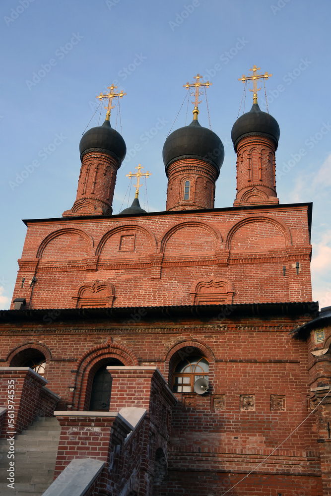 Krutitsy Patriarchal Metochion in Moscow. Ancient landmark.