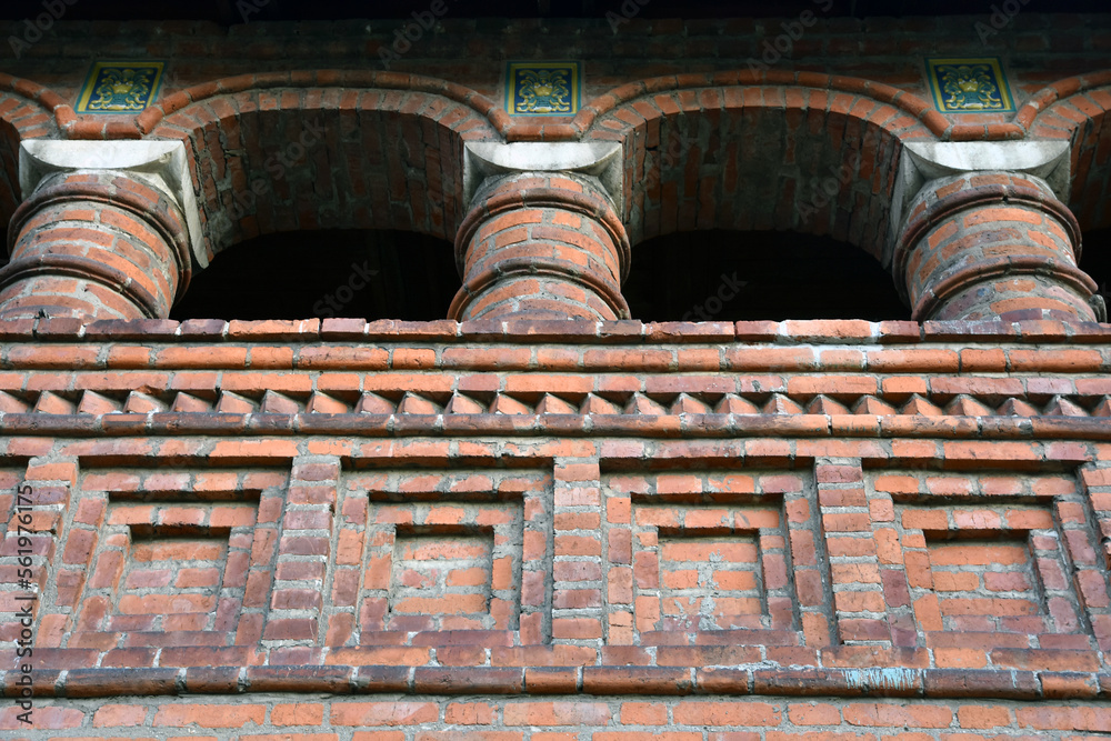Krutitsy Patriarchal Metochion in Moscow. Ancient landmark.