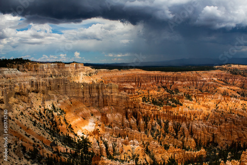 Bryce Canyon National Park Utah cloudy day 