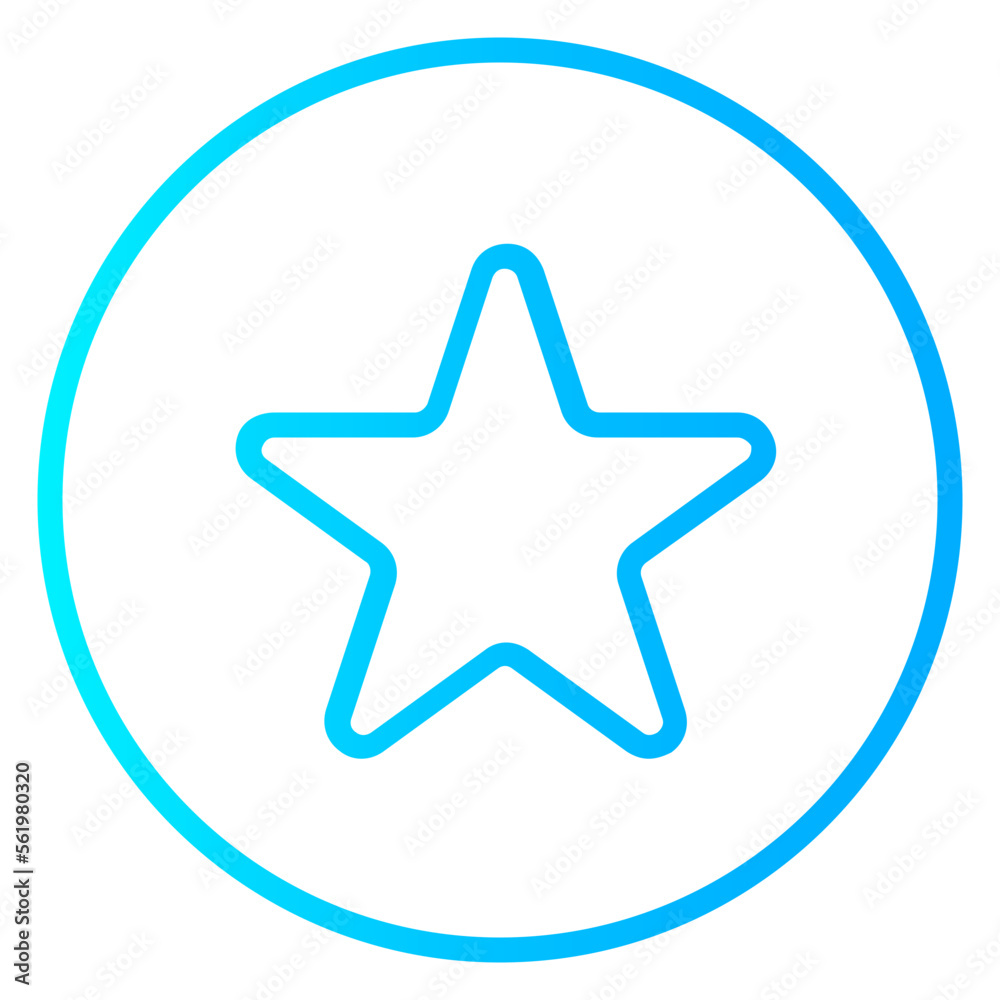 Starred gradient icon Starred gradient icon