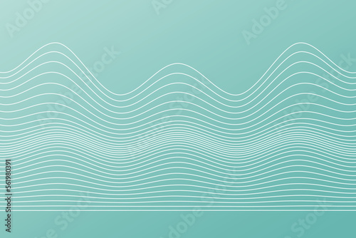 Simple wave  background. Vector illustration.