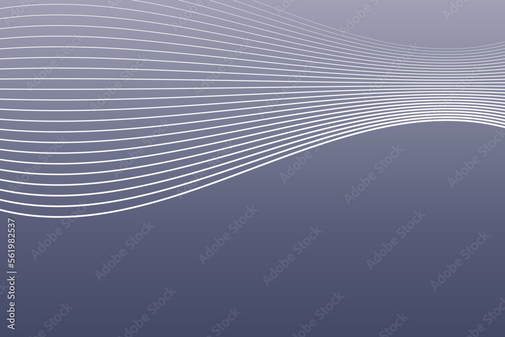 Naklejka premium Simple wave&nbsp;background. Vector illustration.