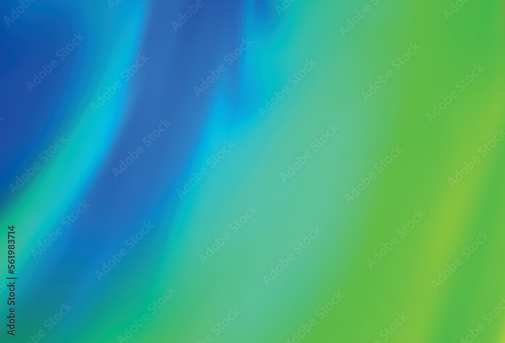 Obraz premium Light Blue, Green vector abstract bright pattern.