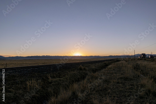 landscape in the road