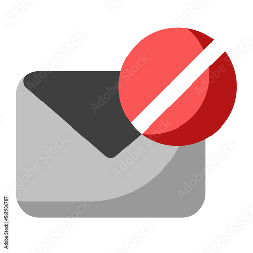 spam flat icon