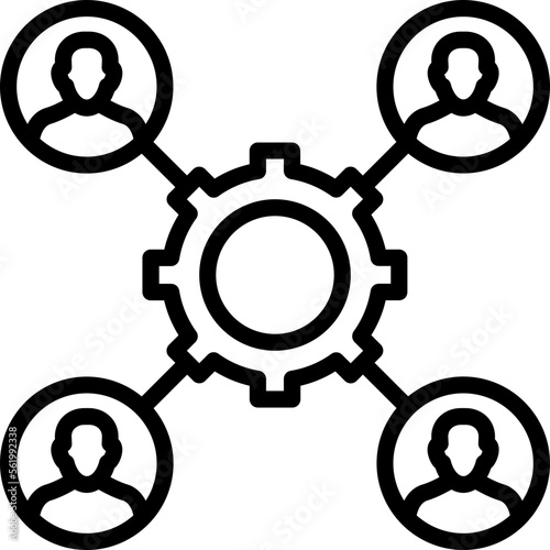 Affiliate, campaign management Vector Icon which can easily modify or edit

