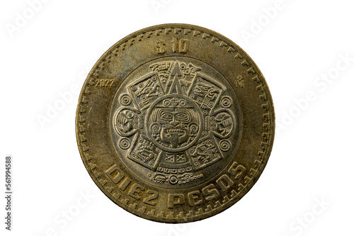 10 pesos mexican coin 2022, 