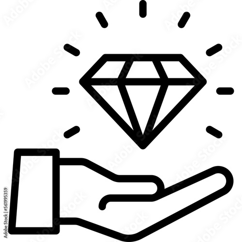 Character, credibility Vector Icon

