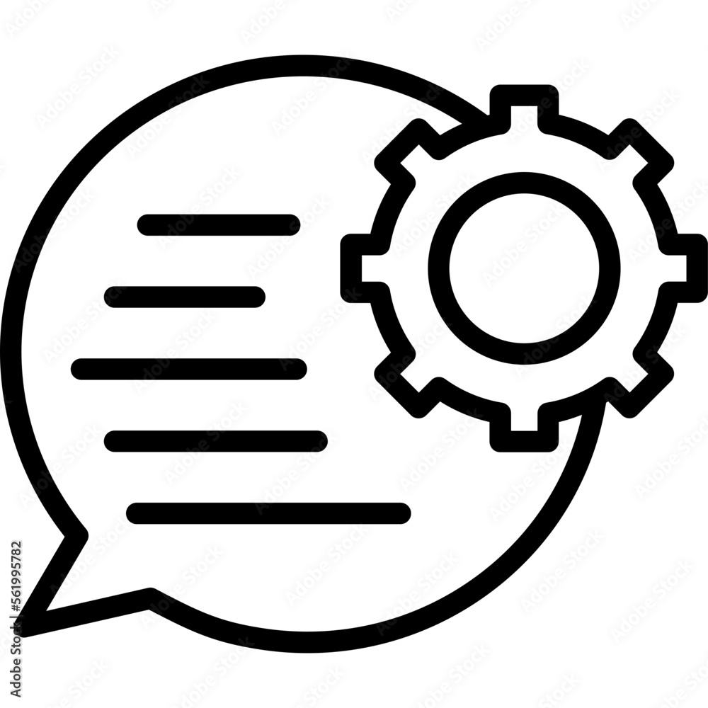Cog, feedback form Vector Icon
Cog, feedback form Vector Icon