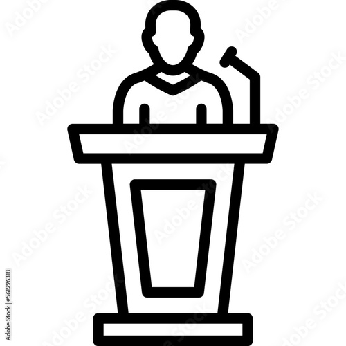 Congress, election Vector Icon
