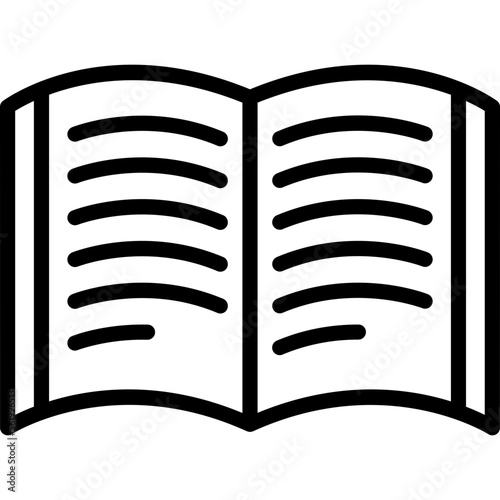 Book, education Vector Icon

