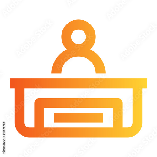 jury gradient icon