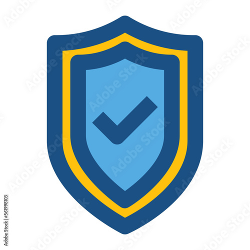 Defense two tone icon