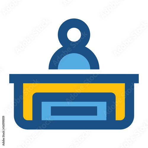 jury two tone icon