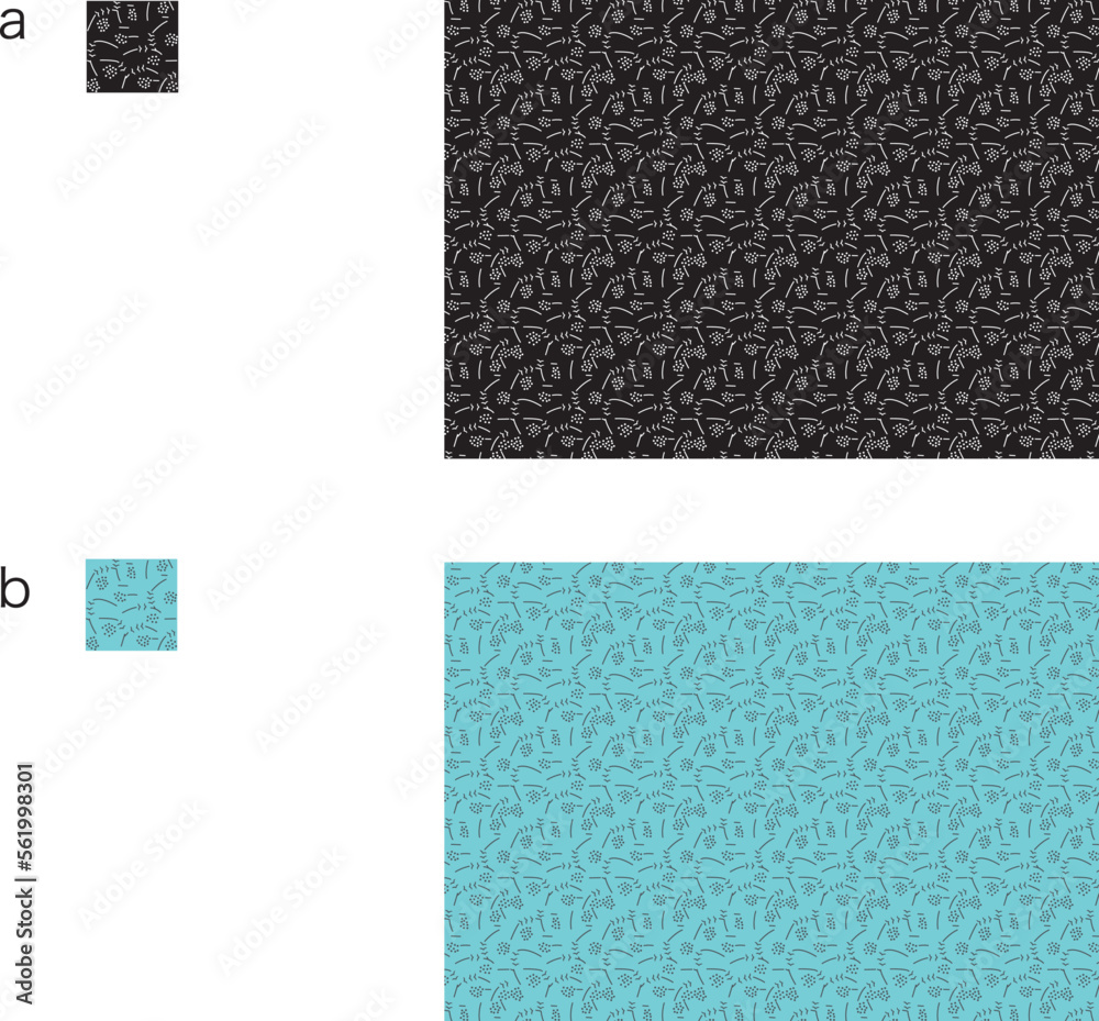 Fototapeta premium Japanese pattern material