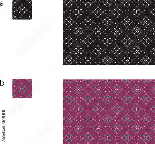 Japanese pattern material