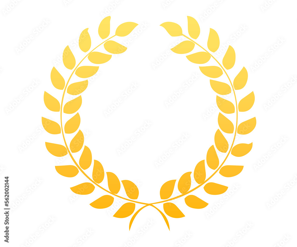 Laurel wreath. Trophy award leaves circle best nomination. Royalty high-quality free stock image of circular laurel foliate, depicting award, achievement, heraldry, nobility on transparent background Laurel wreath. Trophy award leaves circle best nomination. Royalty high-quality free stock image of circular laurel foliate, depicting award, achievement, heraldry, nobility on transparent background