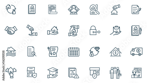 INSURANCE  ICON SET DESIGN