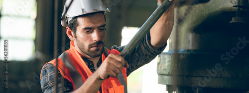 men at work concept, confid...