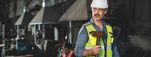 men at work concept, confid...