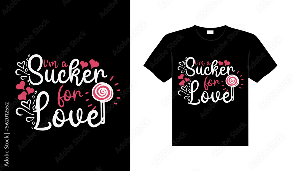 Valentine typography cute wedding lettering t-shirt design