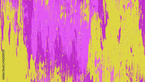 Abstract Bright Yellow Pink Scratch Grunge Texture Background