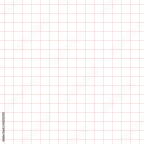 Grid on white background for White Paper exercise book into a cage, Vector illustration. 02