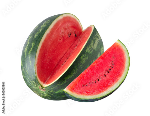 watermelon on transparent png