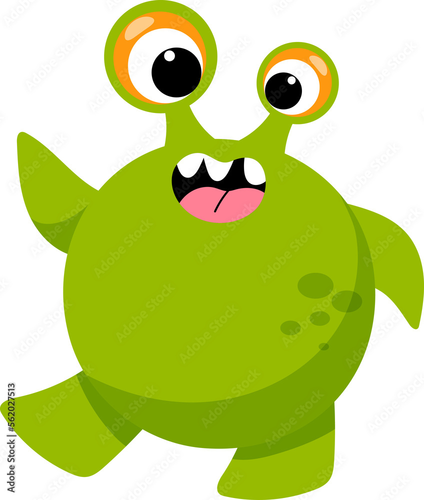 Fototapeta premium Cute monster