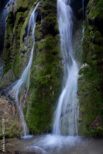 Mountain waterfall Beusnita in Romania