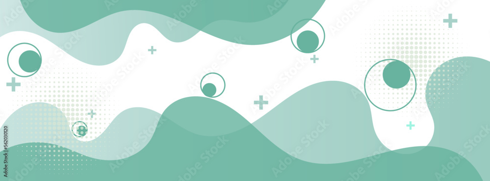 modern template design abstract background  with pastel green color fluid shapes ,minimal poster. for banner, web, header, cover, billboard, brochure, social media, landing page