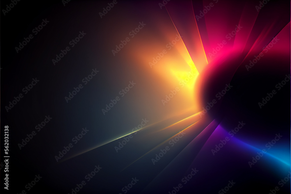 Blurred colorful gradient background. generative ai