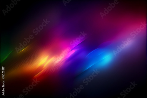 Blurred colorful gradient background. generative ai