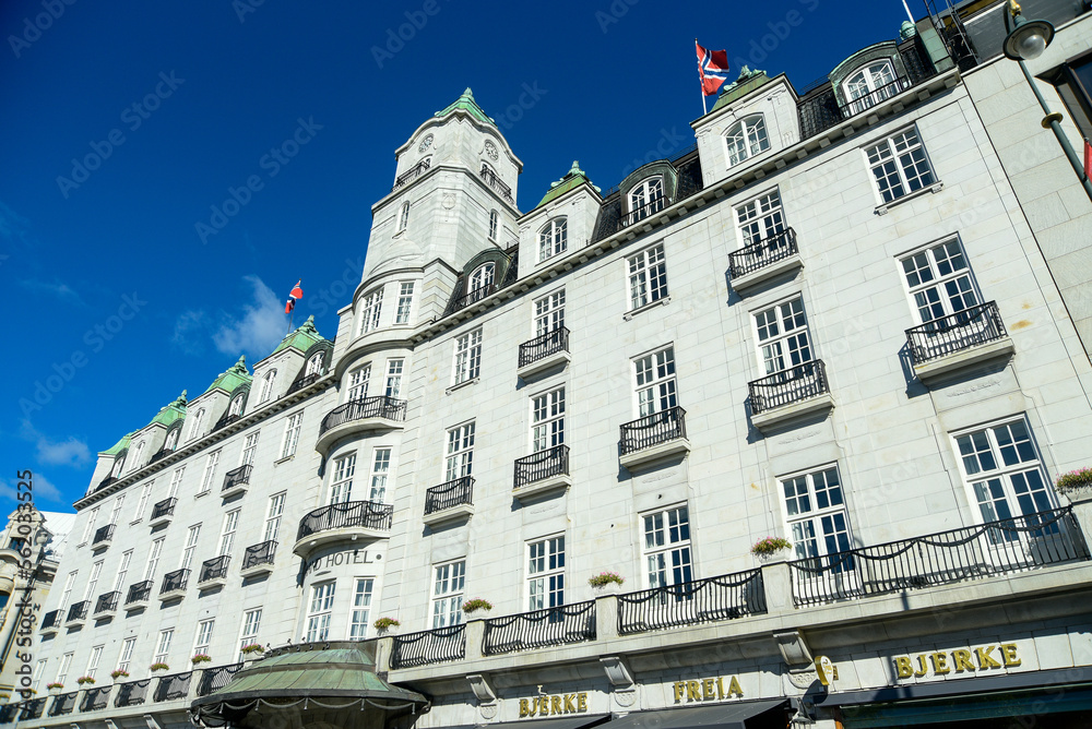 Fototapeta premium ノルウェーの首都オスロの美しい風景