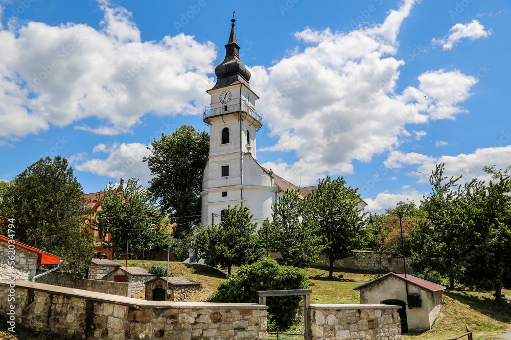 Old church and cellars in Tállya (Tokaj region)