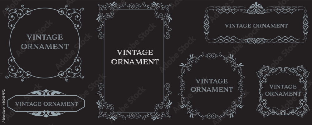 set of graphic materials, oriental patterns, arabesque patterns, antiques, decorative borders and vintage frames. set of graphic materials, oriental patterns, arabesque patterns, antiques, decorative borders and vintage frames.
