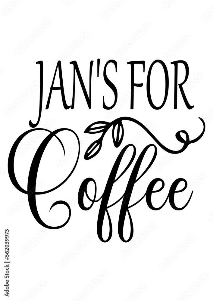 Jan's for coffee