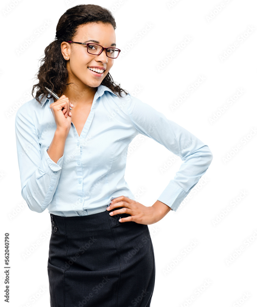 PNG of a young african businesswoman isolated on a PNG background. PNG of a young african businesswoman isolated on a PNG background.