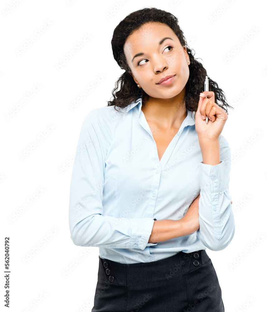 PNG of a young african businesswoman isolated on a PNG background. PNG of a young african businesswoman isolated on a PNG background.