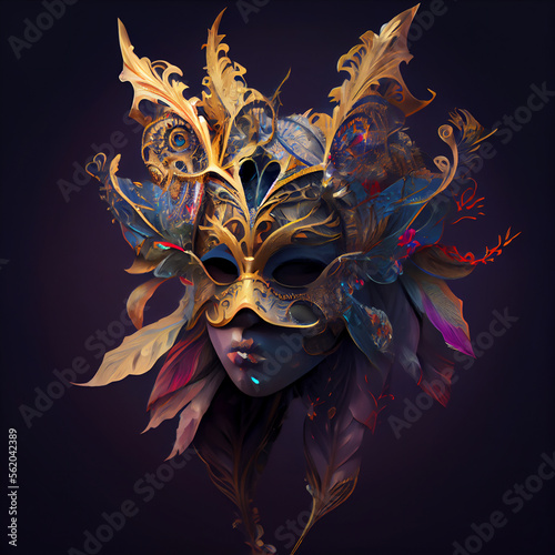 Venetian carnival mask