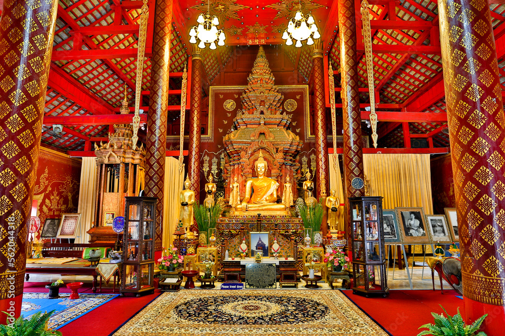 Wat Chiang Man Thai Buddhist Temple Thailand