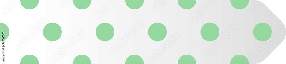 Green dotted note paper - obrazy, fototapety, plakaty 