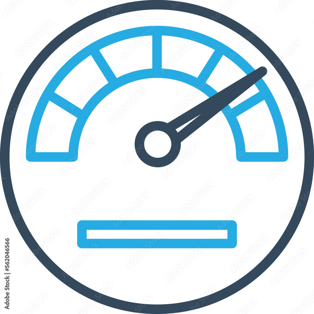 Speed Meter Vector Icon
Speed Meter Vector Icon