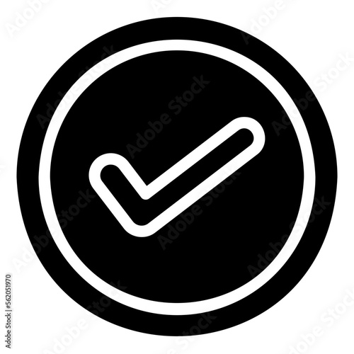 checklist glyph icon