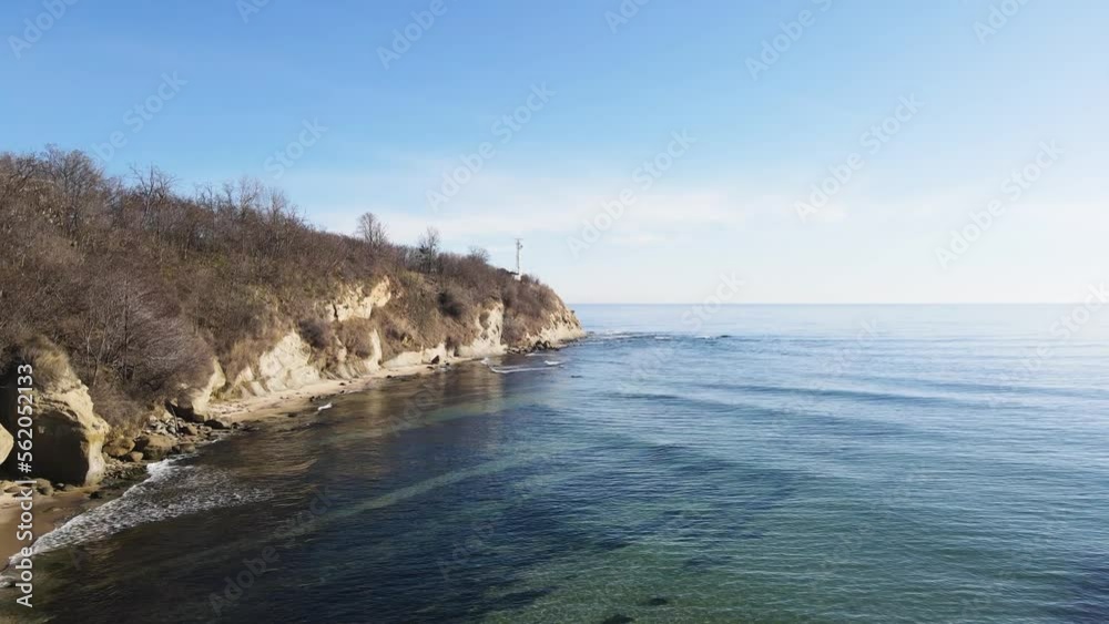 Aerial view of Saint Athanasius cape near town of Byala, Varna Region, Bulgaria Aerial view of Saint Athanasius cape near town of Byala, Varna Region, Bulgaria