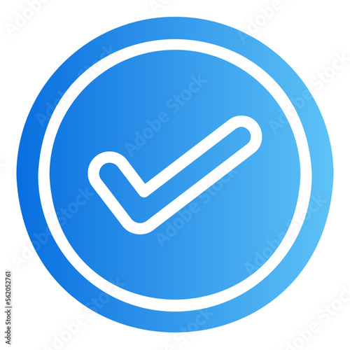 checklist gradient icon