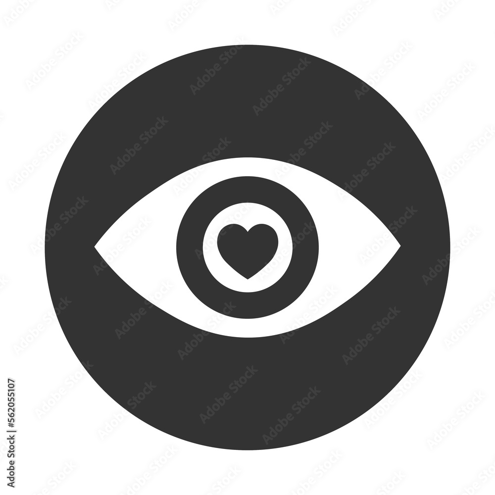 Simple illustration of heart icon for St. Valentines Day Simple illustration of heart icon for St. Valentines Day