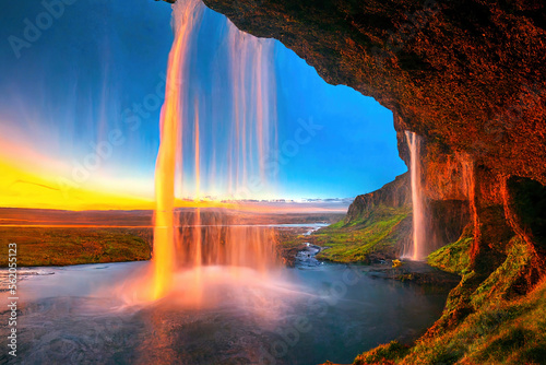 Waterfall from insides art design © Tony